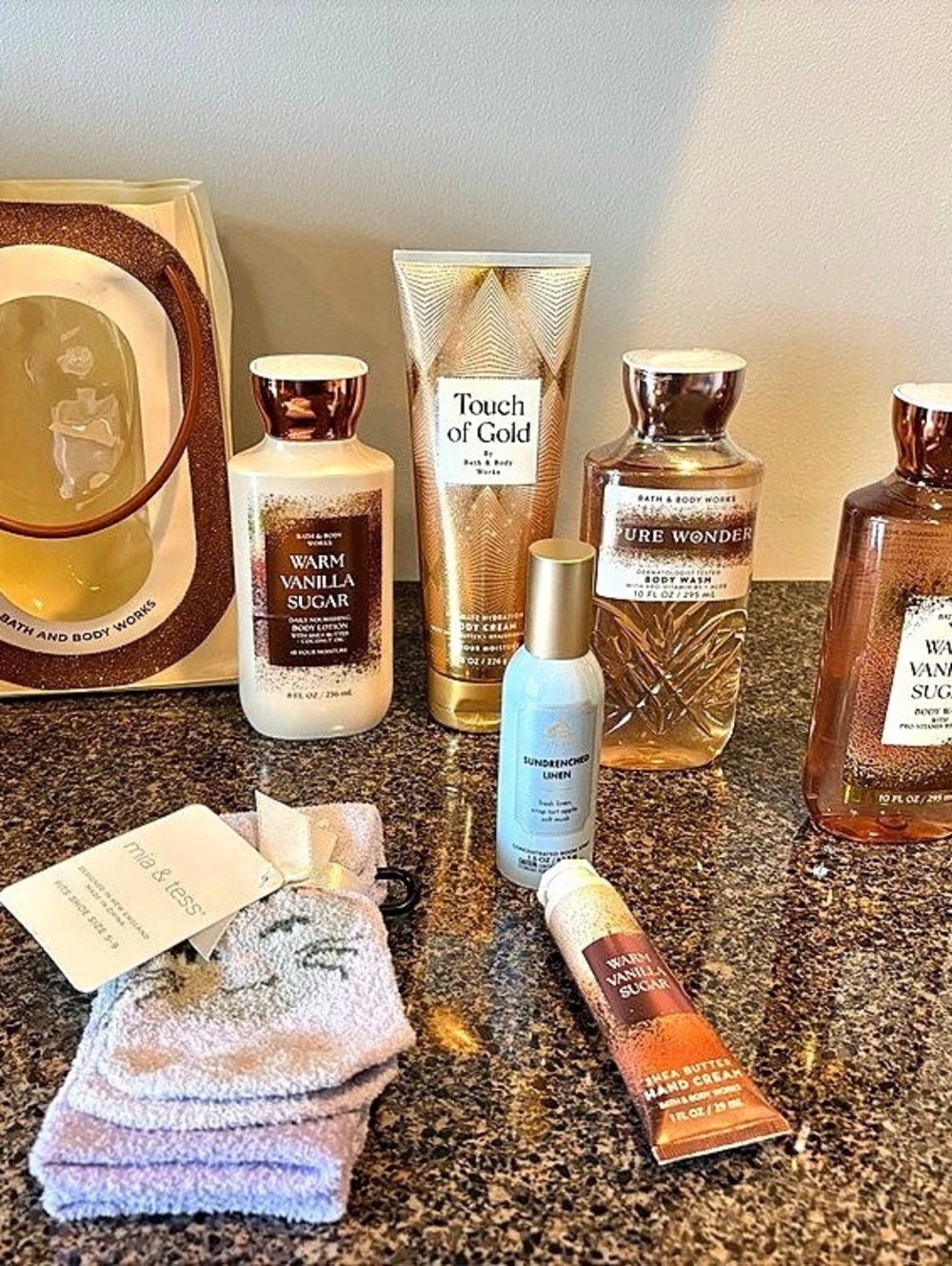 Warm Vanilla Sugar assortment Body Care Assortment NWT